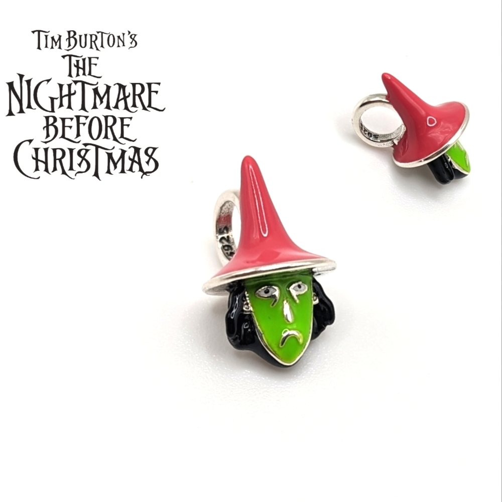 Nightmare Before Christmas Oogie's Shock Charm Sterling Silver S925 Jewelry